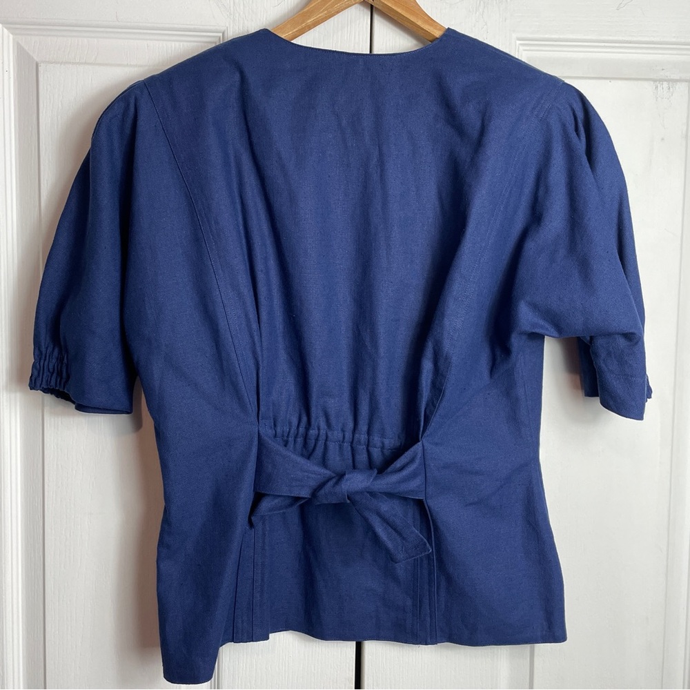 LINEN Button Down Top - Picture 5 of 16